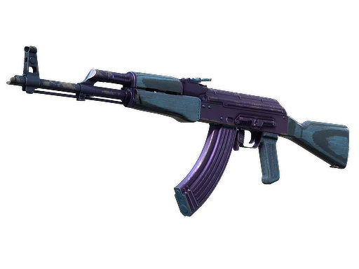 AK-47 | Midnight Laminate (Well-Worn)