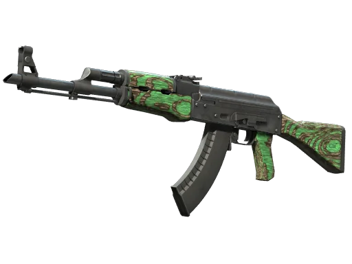 Souvenir AK-47 | Green Laminate (Minimal Wear)