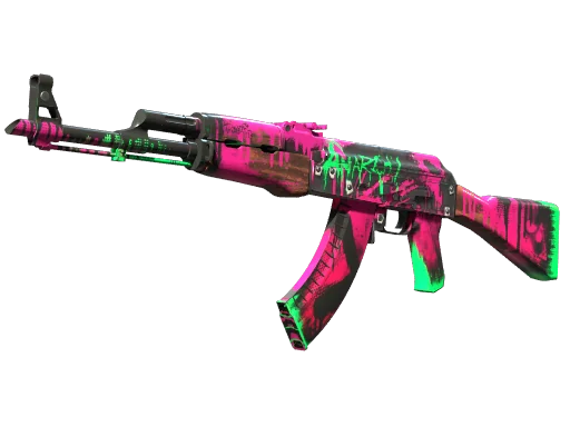 StatTrak™ AK-47 | Neon Revolution (Minimal Wear)